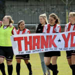 Thank You Banner after DHFC game