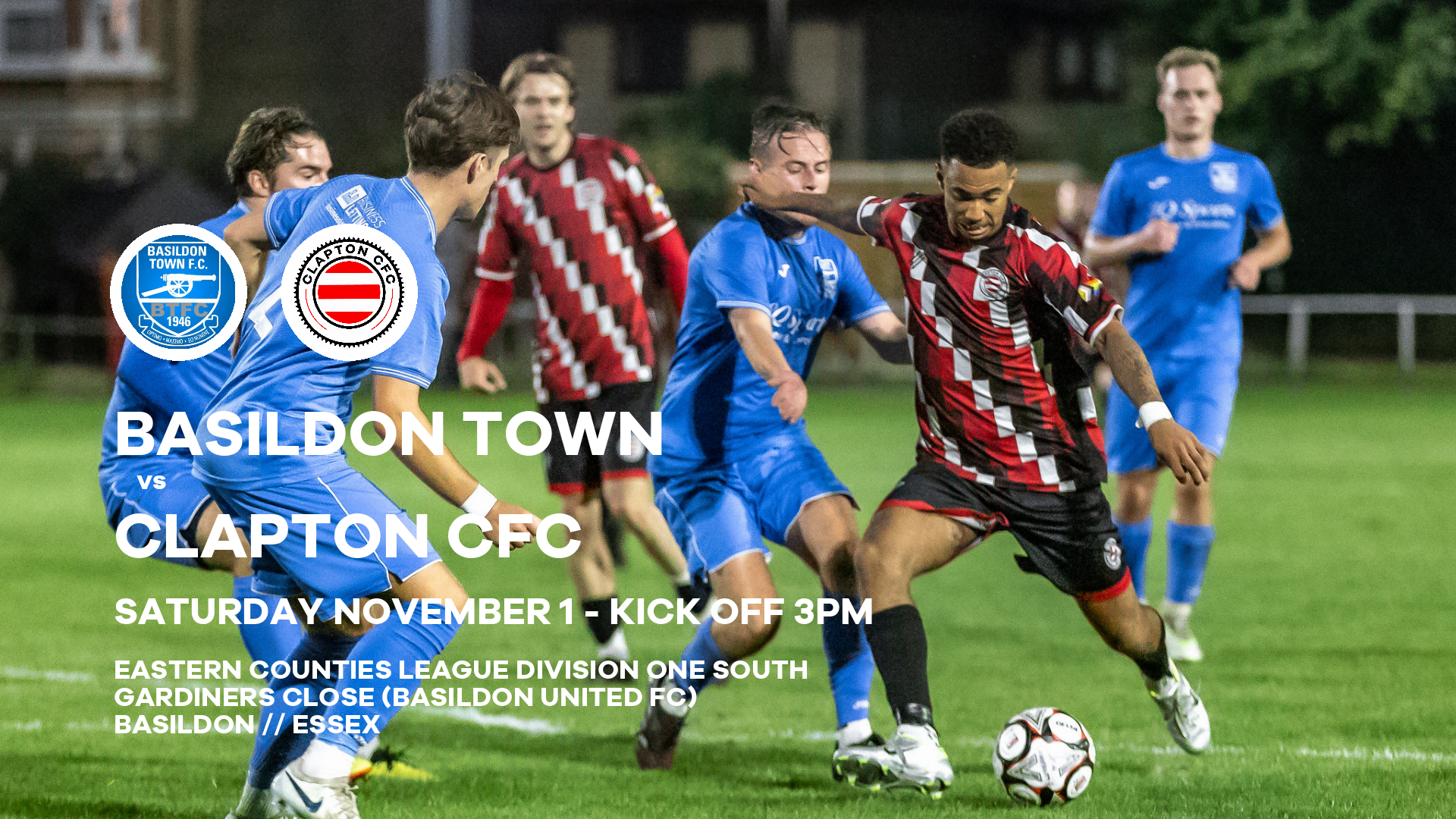 Match preview // Basildon Town vs Clapton CFC Men's First Team // 01.11 ...